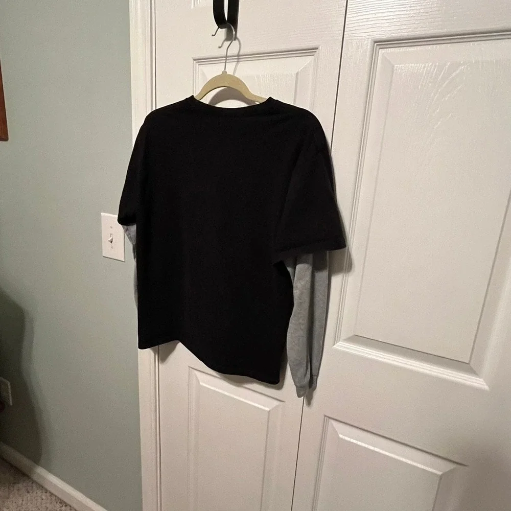 CALL OF DUTY BOYS‎ XXL black and grey layered t-shirt